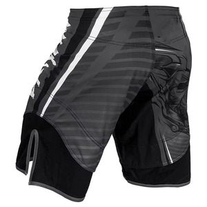 Shorts MMA pour hommes rouge et noir, impression par sublimation, séchage rapide, coupe classique, vêtements de sport - Product Image 4