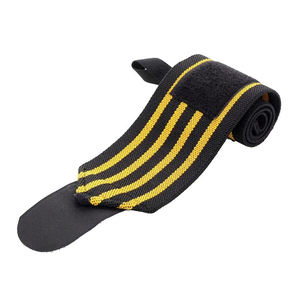 Support de poignet en coton pour un contrôle sécurisé de la barre et une réduction de la tension pendant les séances d'entraînement de soulevé de terre et de rame, bandes de maintien pour poignets pour la musculation - Product Image 3