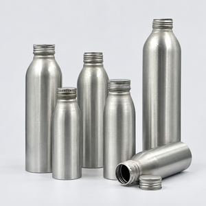 Botella de Agua de Aluminio de Vietnam, Tapa Metálica Plateada, Envase de Bebidas Reutilizable, Ligero, Precio de Fábrica, Alta Calidad - Product Image 1
