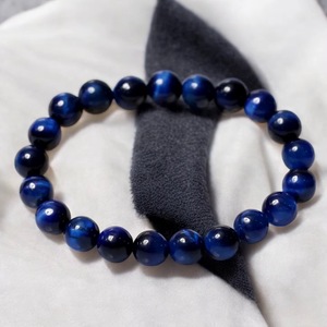 Factory Price High Quality 8mm Blue Tiger Eye Beaded Circle Bracelets Carved Natural <b>Crystal</b> Healing <b>Jewelry</b> Inspirational - Product Image 5