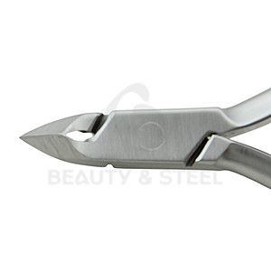 กรรไกรตัดหนังกำพร้าสแตนเลสแบบหนาพิเศษ พร้อมกลไกสปริงสองชั้น สำหรับตัดหนังกำพร้าที่ตายแล้ว เหมาะสำหรับการดูแลเล็บระดับมืออาชีพ - Product Image 6