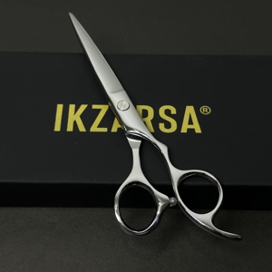 Ciseaux de coiffure professionnels ergonomiques 420J2 en acier inoxydable japonais pour barbier et salon de coiffure - Product Image 6