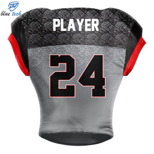 High Quality Custom Short Sleeve American Football Jersey Breathable Sublimation Printed Quick Dry for Training Matches - Product Image 2