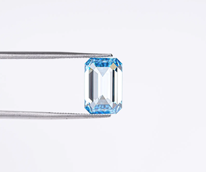 Diamante de Laboratorio Suelto de 3.50 CT, Corte Esmeralda, Color Azul Fantasía, VS1, Diamante de Laboratorio CVD con Certificado IGI, Diamantes Sueltos para Joyería, Proveedor Indio - Product Image 4