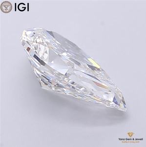 Diamant de laboratoire CVD de qualité supérieure certifié IGI, 3,00 carats, taille poire, couleur F, clarté VVS1, pour un centre de bague époustouflant - Product Image 5