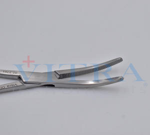 Pinzas Arteriales Spencer Wells de Alta Calidad, 18 cm Curvadas - Pinzas Hemostáticas de Acero Inoxidable - Pinzas Quirúrgicas Profesionales - Product Image 2