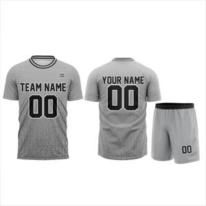 Maillots et shorts de football professionnels respirants, personnalisables, à séchage rapide, avec logo frontal, confort premium, uniformes d'hiver - Product Image 4