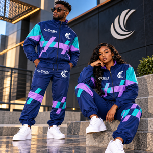 unisex <b>pink</b> <b>tracksuit</b> set lightweight polyester sporty jacket shorts quick dry summer wear sportswear athletic wear quick dry - Product Image 3