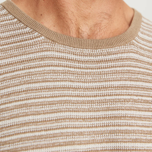 <b>Linen</b> Cotton Men's Tshirts Short Sleeve Tshirt for Men <b>Summer</b> Knitted O-Neck T <b>Shirt</b> Customized T-<b>shirts</b> With logo - Product Image 6