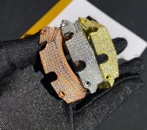 Reloj personalizado de alta gama GA2100 Ice Aura con cristales brillantes, estilo hip hop, digital, de lujo, moderno, para hombre. - Product Image 5