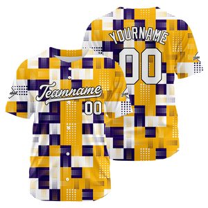 Maillot de baseball premium pour hommes, respirant, à boutons, pour le jeu et l'entraînement, tissu léger en maille - Product Image 1