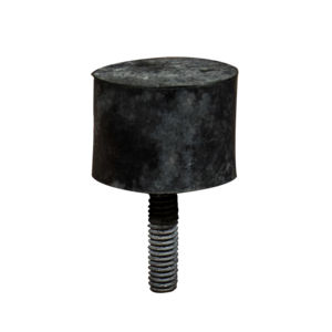 ยางกันกระแทก 1 ขา ขนาด 30 มม. รับน้ำหนักได้ ยี่ห้อ CMK สีดำ โช้คอัพ ตัวหยุดเครนเหนือศีรษะ บรรจุกล่อง ทนทาน - Product Image 1