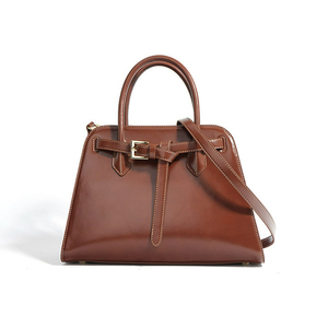Bolso de Mano de Cuero Genuino de Lujo para Mujer, Estilo Europeo y Americano, Bolso de Alta Calidad en Piel de Vacuno, Novedad 2026 - Product Image 1
