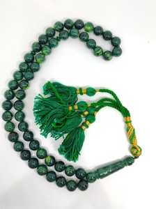 Elegante Tasbih Misbaha de Resina con Cuentas Hechas a Mano Duraderas para Uso Diario, Collar de Oración Islámico Premium de Resina para Dhikr - Product Image 2
