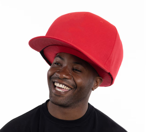 Gorra de Gran Tamaño Unisex Noggin Boss con Logotipo Personalizado Bordado, Gorra Ajustada Gigante Roja con Espuma de Alta Calidad - Product Image 6