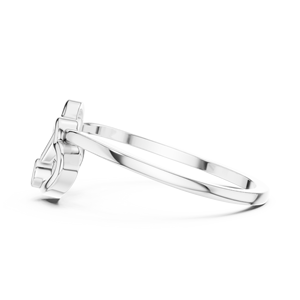 D Color VVS Moissanite <b>Diamond</b> <b>Ring</b> 925 Sterling Silver Wholesale Engagement Jewelry Factory Supplier - Product Image 2