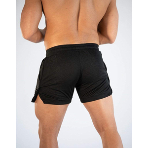 Pantalones Cortos Deportivos para Hombre OEM, Ligeros, Transpirables, de Secado Rápido, con Cordón Ajustable, Diseño Sólido, para Gimnasio y Entrenamiento - Product Image 3