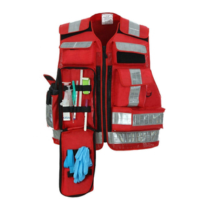 High Visibility <b>Safety</b> Vest <b>Safety</b> Vest Custom <b>Reflector</b> Security Reflective <b>Safety</b> Vests Press Black High Visible <b>Safety</b> Vest - Product Image 5