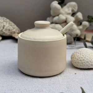 Tarro de almacenamiento compacto para cocina con tapa y ranura para cuchara, diseño minimalista y elegante, organizador de encimera, organizador inteligente para despensa - Product Image 1