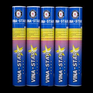 Factory Direct Vina-Star Professional Tournament Level <b>Badminton</b> Shuttlecocks Class Goose Feather High Durability Stable 1 Dozen - Product Image 1