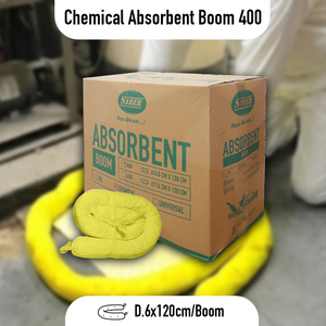 แผ่นดูดซับสารเคมีขนาดเล็ก รุ่น 400 สำหรับควบคุมการรั่วไหลของของเหลวกรด ด่าง และสารเคมีอื่นๆ ในห้องปฏิบัติการและโรงงาน - Product Image 2