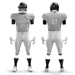Premium Sublimated Printed American Football Uniform Set Custom Football Jerseys Pants 100% Polyester Custom Logo <b>Elite</b> Team - Product Image 3