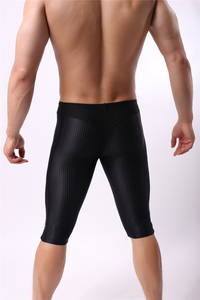 Shorts de compression sportifs pour hommes, taille élastique, coupe ajustée, sous-vêtements de course athlétiques, couche de base printemps en Spandex - Product Image 6