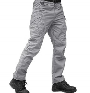 Wholesale Straight 100% Cotton Lightweight Canvas <b>Cargo</b> Pants Men Baggy High Quality Casual Multi Pockets <b>Work</b> Pants - Product Image 1