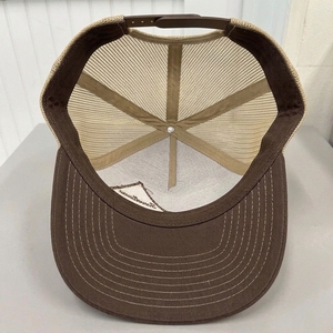 Casquette de baseball personnalisée OEM en sergé de coton et maille, visière incurvée, patch brodé, ajustable, pour activités de plein air, pêche, golf - Product Image 4