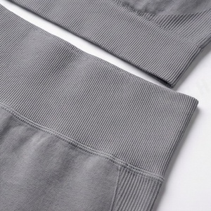 Conjunto de Yoga para Mujer, Talla Adulto, Secado Rápido, Material Spandex, Transpirable, Sin Costuras, Elástico, Ropa Deportiva para Gimnasio - Product Image 5