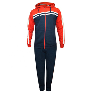 Men's Winter Casual Plus Size Solid Printed Tech Fleece Zipper Hooded Heavyweight Eco-Friendly Tracksuit Two Piece Set - Product Image 1
