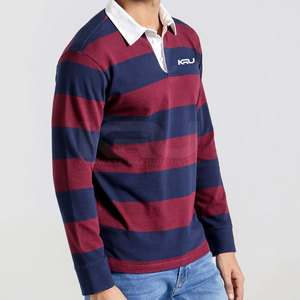Camiseta de Rugby para Hombre de Primera Calidad, 100% Poliéster, Transpirable, con Cuello Camisero, Estilo Casual para Uso Diario en Todas las Temporadas - Product Image 2