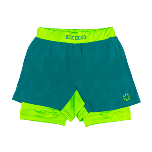 Pantalones Cortos Deportivos 2 en 1 para Hombre, con Logotipo Personalizado, para Entrenamiento, Gimnasio, Verano, Transpirables, con Forro, Ropa de Playa - Product Image 1