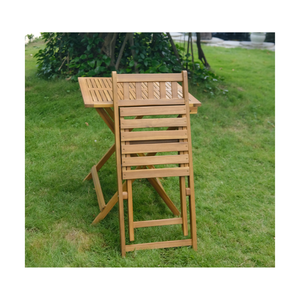 Outdoor Modern Indoor OEM/ODM Minh Phuoc Solid Wood <b>Dining</b> Courtyard Picnic <b>Folding</b> Chair <b>Table</b> Garden Set - Product Image 6