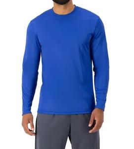 Camiseta de Manga Larga para Hombre con Protección UV UPF 50+, Transpirable, para Senderismo, Pesca, Natación, Tejida con Estampado Frontal - Product Image 3