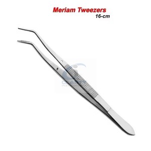 Ensemble de pinces de haute qualité, 3 pièces, pointe dentelée, en acier inoxydable, pinces dentaires - Product Image 4