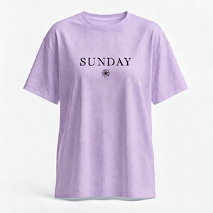 Camiseta Clásica Estampada de Talla Grande para Mujer, Cuello Redondo, 100% Algodón Jersey, Manga Corta, Verano, Transpirable, Ecológica BD - Product Image 6