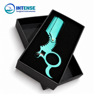 Navaja de Afeitar Profesional para Barbería, con Empuñadura de Tijera y Caja de Empaque, Venta al Por Mayor de Fábrica - Product Image 1