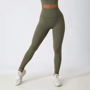Ropa Deportiva al por Mayor para Gimnasio, Conjuntos de 3 Piezas Personalizados para Mujer, Chaqueta de Yoga, Leggings de Entrenamiento, Top Deportivo, Conjunto de Ropa Deportiva OEM - Product Image 6