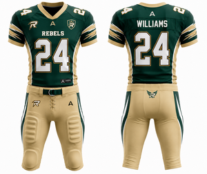 Custom Football Team Jerseys Digital Print 100% <b>Polyester</b> V-neck Short Sleeve Plus Size Men's Premium Quality Sportswear - Product Image 1