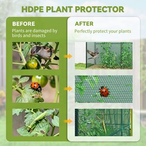 Tenda Protettiva per Piante con Cerniera, Rete da Giardino, Gabbia per Colture di Verdure, Fiori e Frutta, Protezione Verde dagli Animali - Product Image 4