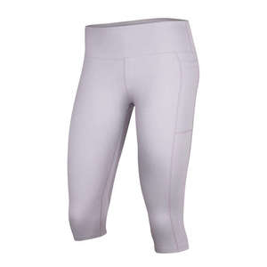 Women High Waist Calf-Length Yoga <b>Leggings</b> <b>with</b> <b>Pockets</b> Solid Light Purple Gym Pants - Product Image 6