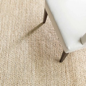Tapis en jute fait main, rectangulaire, couleur naturelle, tissage plat, style oriental, décoration de salon, écologique, adapté aux animaux domestiques, antidérapant - Product Image 6