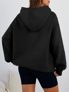 ราคาขายส่ง บริการ OEM สินค้ามาใหม่ เสื้อฮู้ดดี้ผู้หญิงไซส์ใหญ่ แห้งเร็ว ไม่หดตัว เหมาะสำหรับเล่นกีฬา ฤดูหนาว เนื้อผ้านุ่ม ราคาประหยัด - Product Image 5