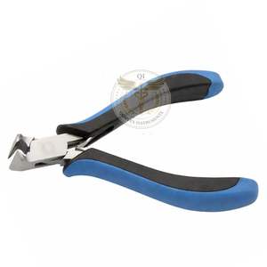 Alicates de corte de extremos de mandíbula lisa de acero inoxidable de 120 mm, ligeros, con mango ergonómico y doble resorte, herramienta para fabricación de joyas y alambre - Product Image 5