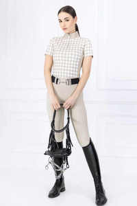 2025 nouveau Style femmes Silicone siège collants d'équitation équitation culottes équestres - Product Image 3