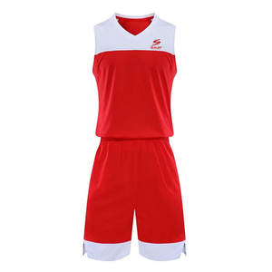 Uniforme de basket-ball en tissu 100% polyester, léger et respirant, idéal pour les mouvements rapides et les matchs intenses - Product Image 1