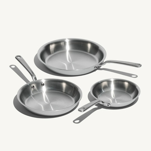 Wholesale Creative Stainless Steel Frying <b>Pan</b> with Lid Frying <b>Pan</b> for Even Heat Dishwasher Safe Commercial Grade Cookware - Product Image 3