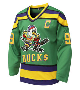 เสื้อฮอกกี้น้ำแข็งอเมริกันฟุตบอลแบบสั่งทำปี 2026 ผ้าโพลีเอสเตอร์ 100% ขายส่งคุณภาพสูง ดีไซน์ล่าสุด ชุดกีฬาทีม ระบายอากาศได้ดี - Product Image 1