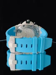 Reloj de Cuarzo de Diseño Premium para Hombre, con Diamantes de Moissanita, Estilo Elegante - Product Image 4